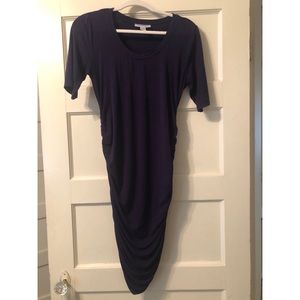 Motherhood Navy Maternity Dress
